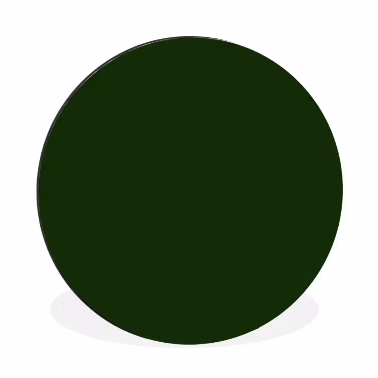 Forest - Green - Groen Wandcirkel aluminium klein 190 -3d