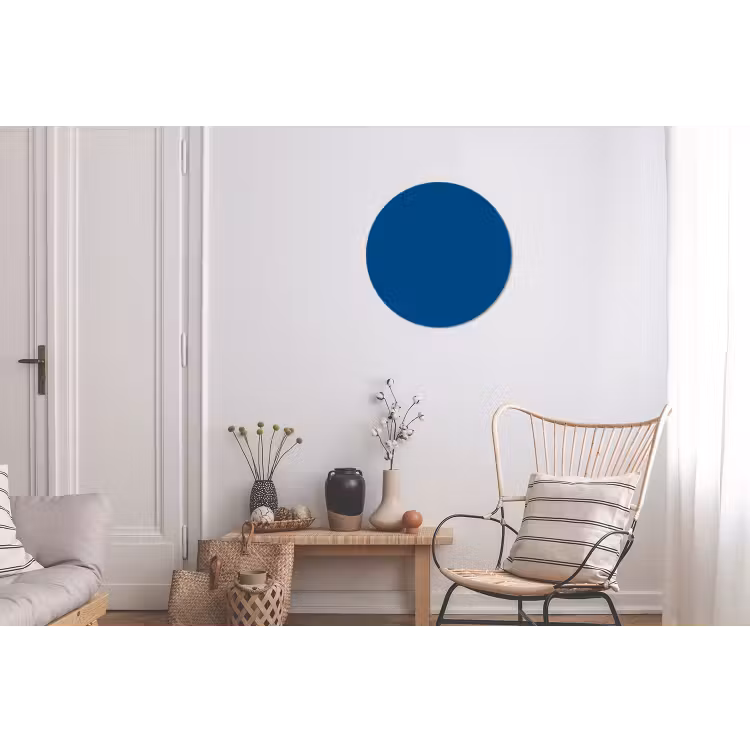 Free - Groove - Blauw Wandcirkel aluminium klein 190 -woonkamer