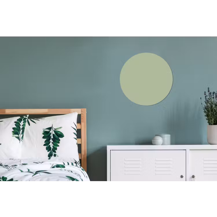 Spring - Sprint - Groen Wandcirkel aluminium klein 190 -slaapkamer