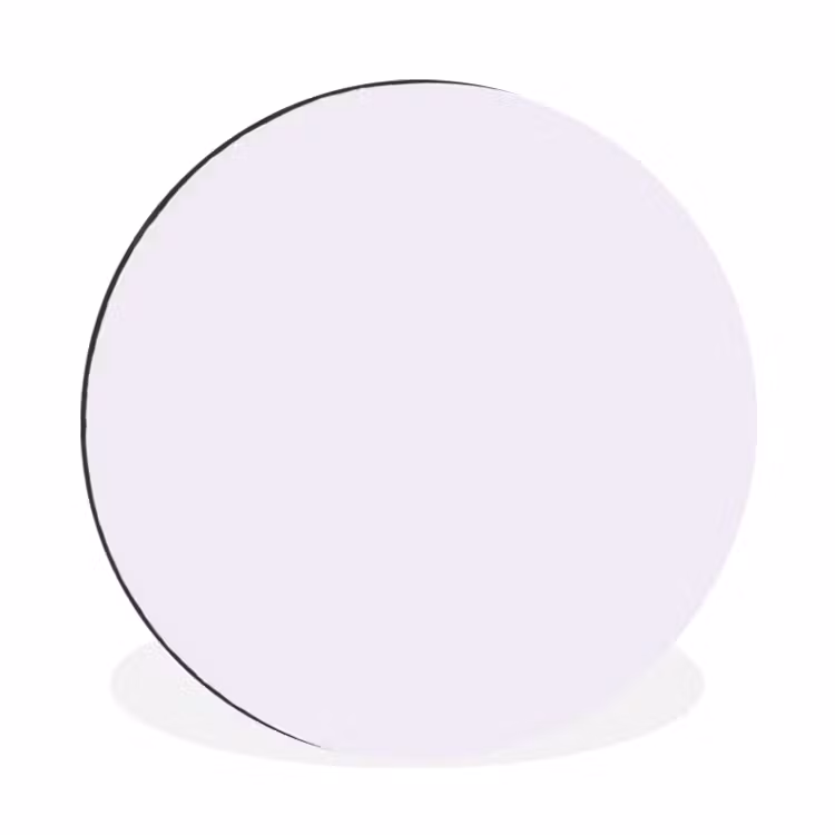 Lilac - Luxe - Paars Wandcirkel aluminium klein 190 -3d