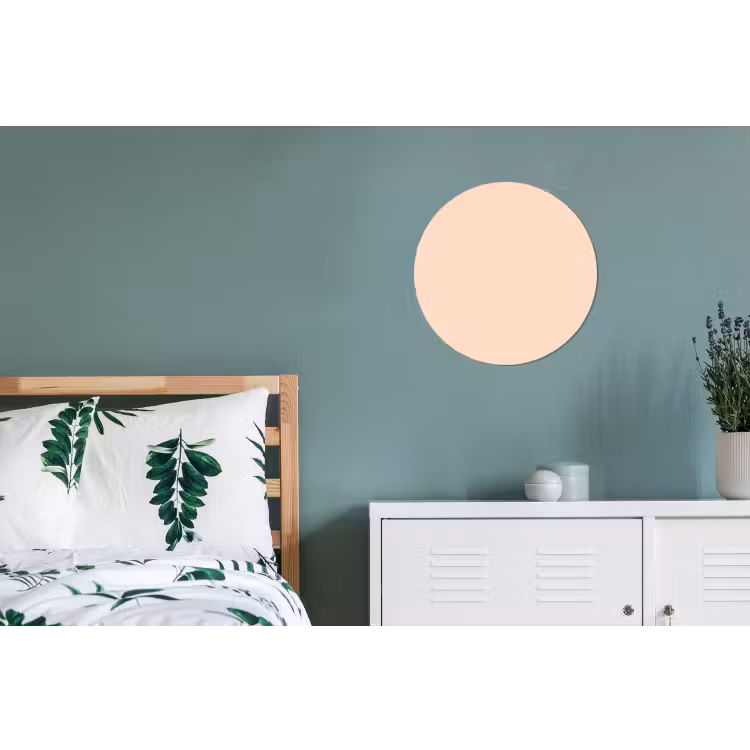 Pale - Peach - Nude Wandcirkel aluminium klein 190 -slaapkamer