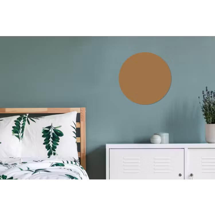 Sahara - Earth - Oranje Wandcirkel aluminium klein 190 -slaapkamer