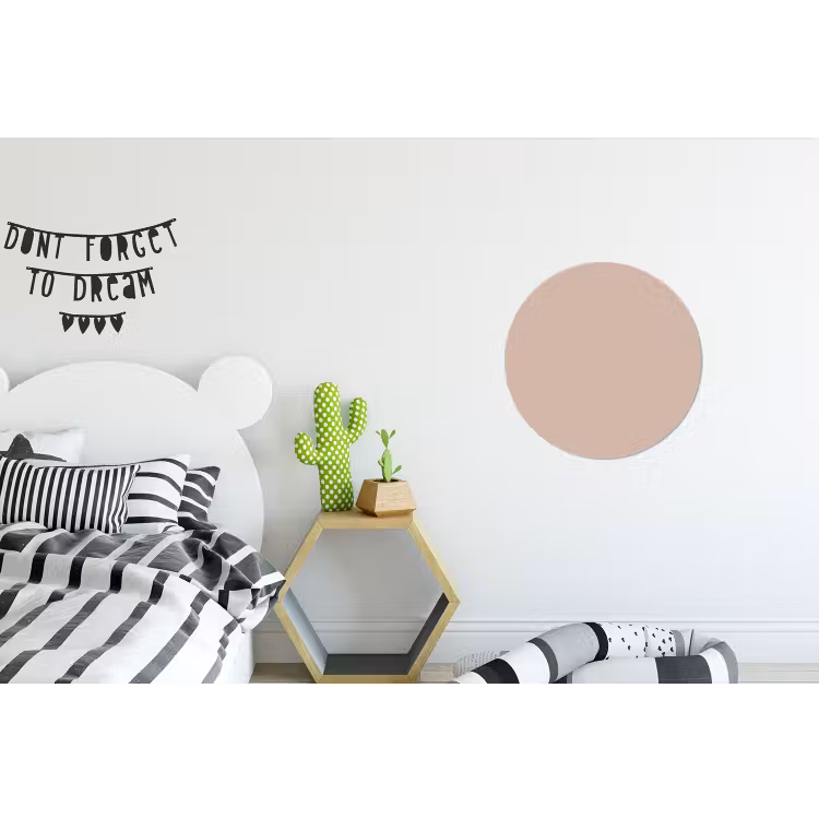 Soft - Clay - Nude Wandcirkel aluminium klein 190 -kinderkamer