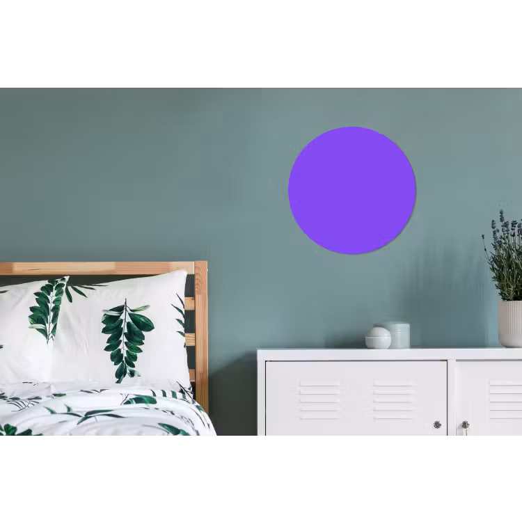 Vivid - Violet - Paars Wandcirkel aluminium klein 190 -slaapkamer