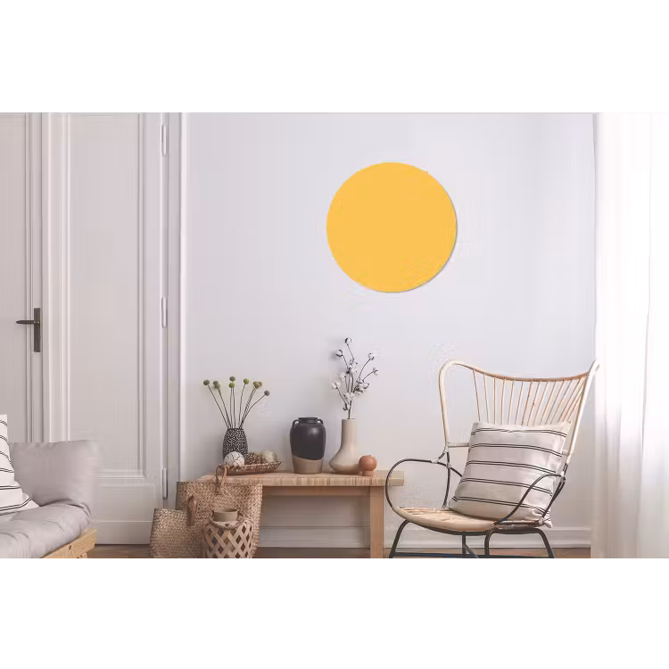 Warm - Sand - Terracotta Wandcirkel aluminium klein 190 -woonkamer