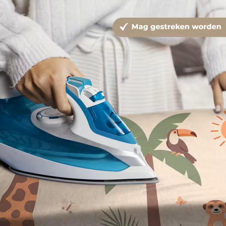 Dieren - Tropisch - Safari - Kleurrijk Wandkleed katoen klein -sfeer9