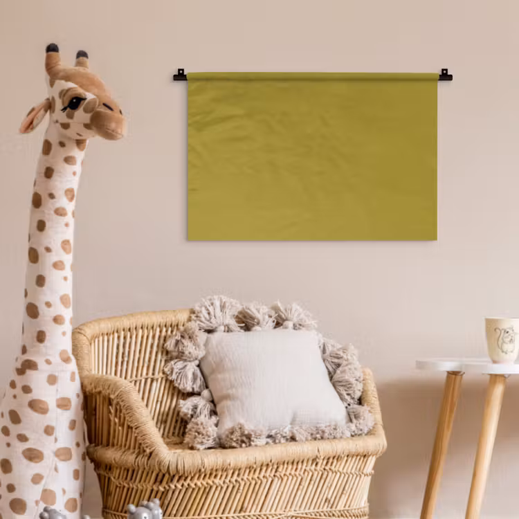 Antique - Moss - Groen Wandkleed katoen klein 269 -wsfeer5_kind