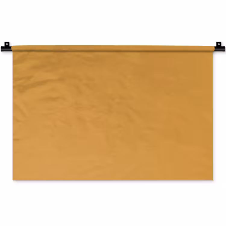 Autumn - Mustard - Geel Wandkleed katoen klein 269 -zz3d