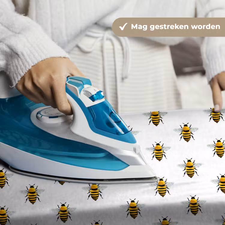Bijen - Tijdloos - Wit Wandkleed katoen klein 269 -sfeer9