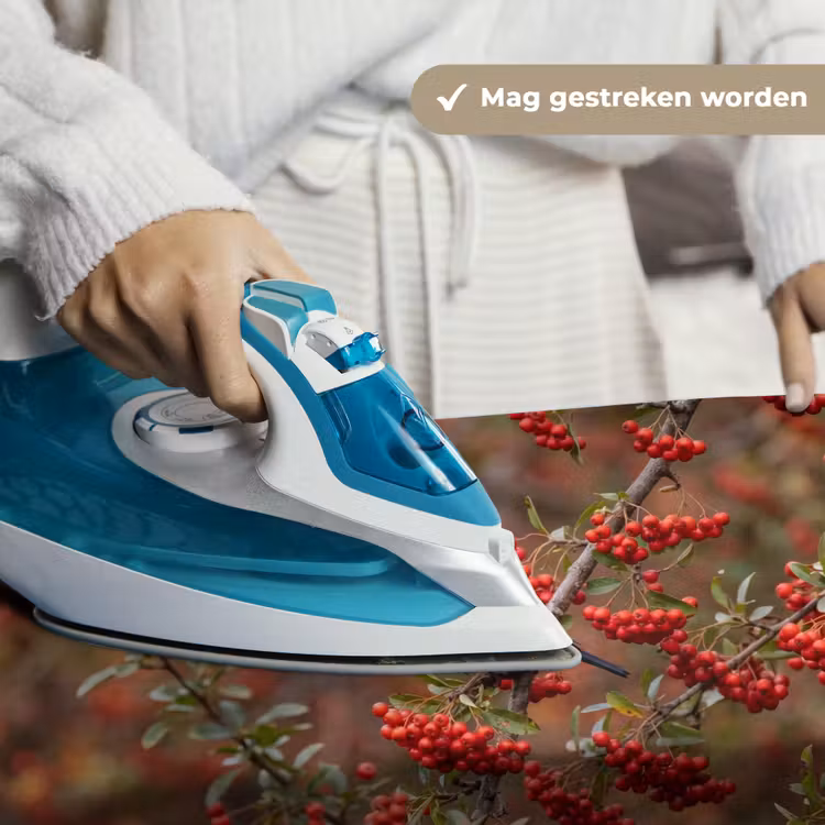 Goudvink - Bessen - Herfst - Natuur - Kleurrijk Wandkleed katoen klein -sfeer9