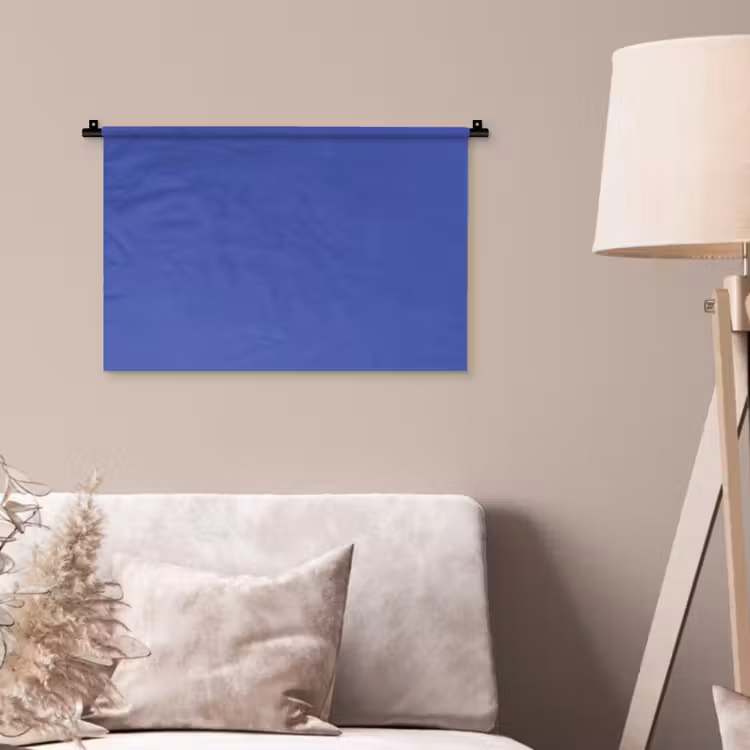 Chinese - Blue - Blauw Wandkleed katoen klein 269 -sfeer4