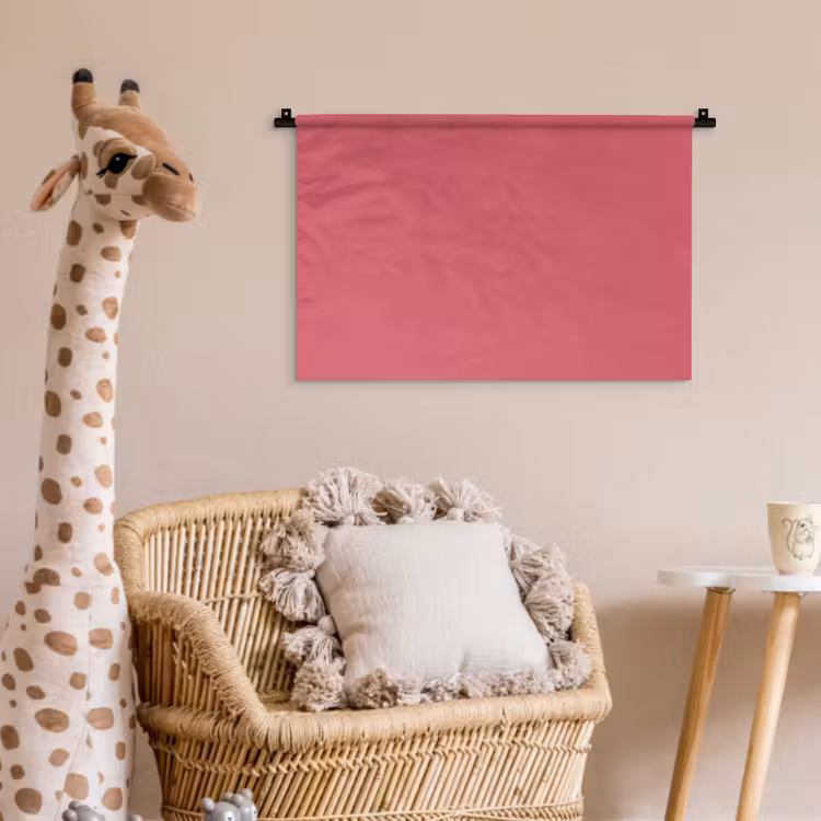 Crimson - Rose - Roze Wandkleed katoen klein 269 -wsfeer5_kind
