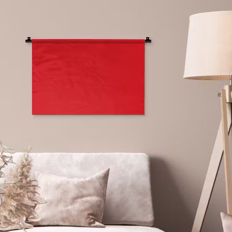 Crimson - Velvet - Rood Wandkleed katoen klein 269 -sfeer4