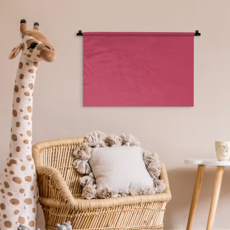 Deep - Berry - Rood Wandkleed katoen klein 269 -wsfeer5_kind