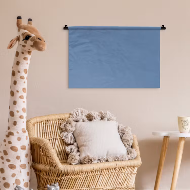 Denim - Breeze - Blauw Wandkleed katoen klein 269 -wsfeer5_kind
