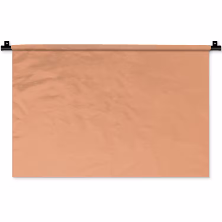 Desert - Coral - Koraal Wandkleed katoen klein 269 -zz3d