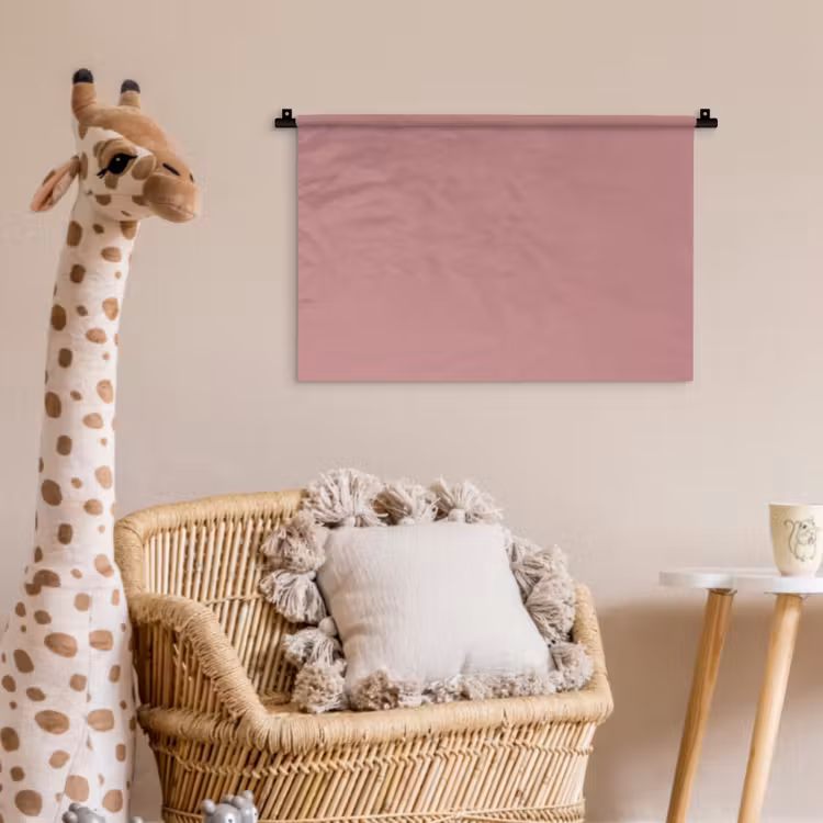 Dusty - Rose - Roze Wandkleed katoen klein 269 -wsfeer5_kind