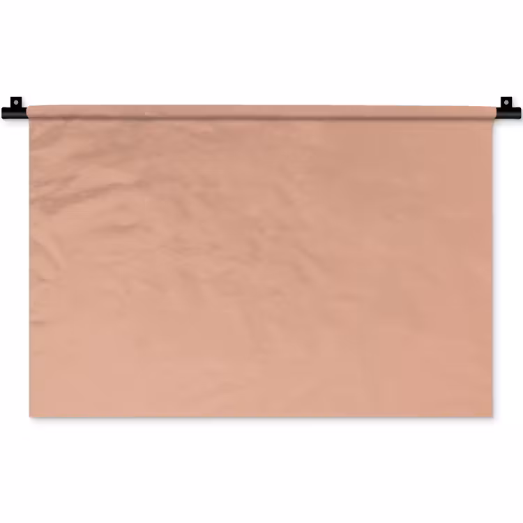 Dusty - Rose - Roze Wandkleed katoen klein 269 -zz3d