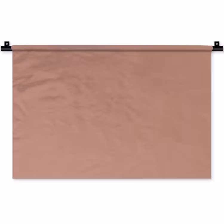 Earthy - Blusher - Roze Wandkleed katoen klein 269 -zz3d