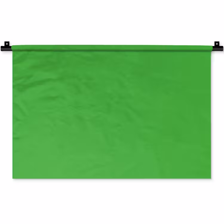 Kelly - Green - Groen Wandkleed katoen klein 269 -zz3d