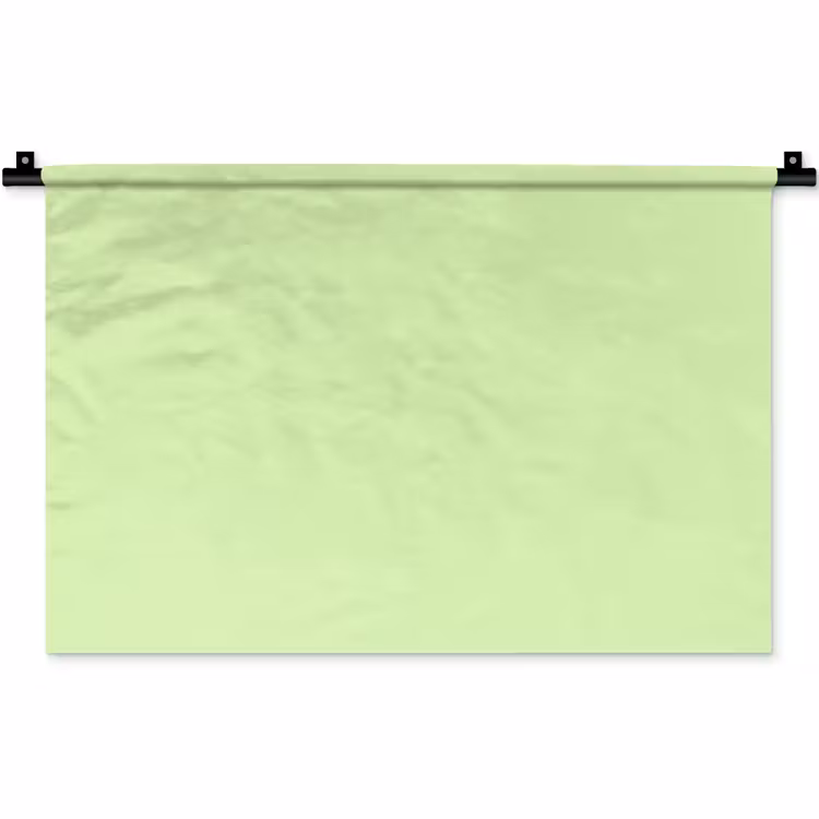Light - Lime - Groen Wandkleed katoen klein 269 -zz3d