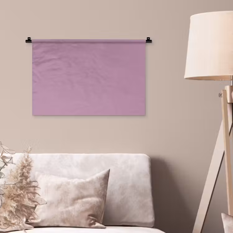 Lilac - Paars - Mauve Wandkleed katoen klein 269 -sfeer4