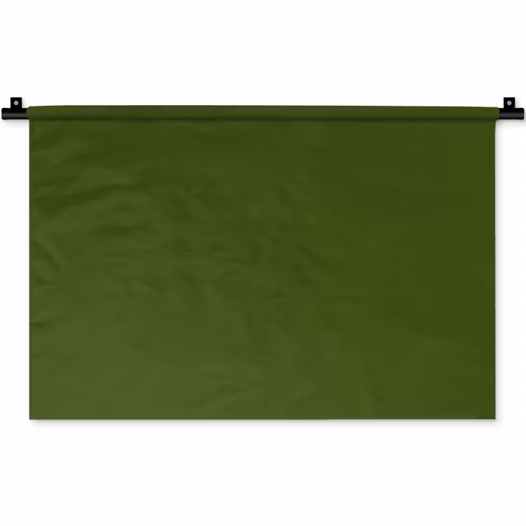 Olive - Drab - Groen Wandkleed katoen klein 269 -zz3d