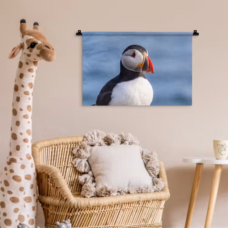 Papegaaiduiker - Portret - Natuur Wandkleed katoen klein -wsfeer5_kind