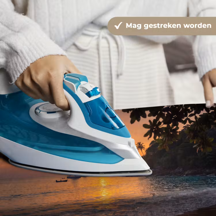 Zee - Zonsondergang - Boot - Natuur - Oranje Wandkleed katoen klein -sfeer9