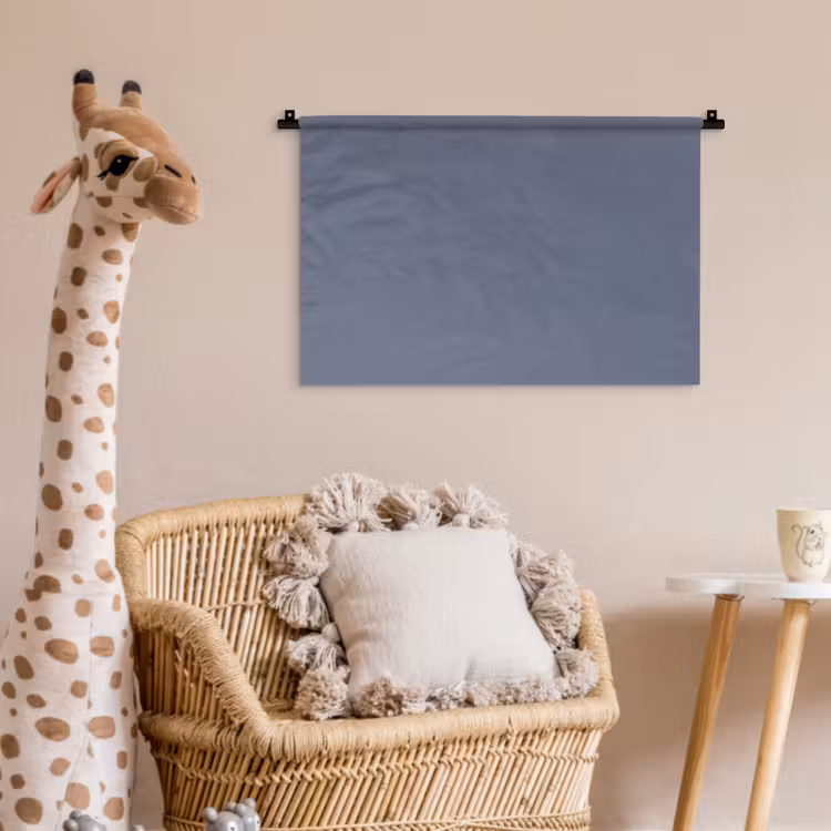 Slate - Whisper - Blauw Wandkleed katoen klein 269 -wsfeer5_kind