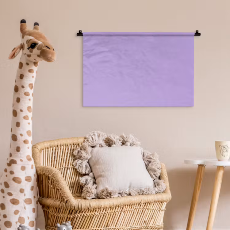 Soft - Lavender - Paars Wandkleed katoen klein 269 -wsfeer5_kind
