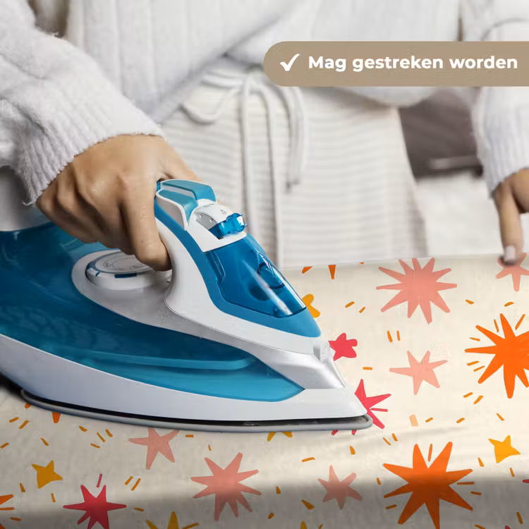 Sterren - Speels - Kleurrijk Wandkleed katoen klein 269 -sfeer9