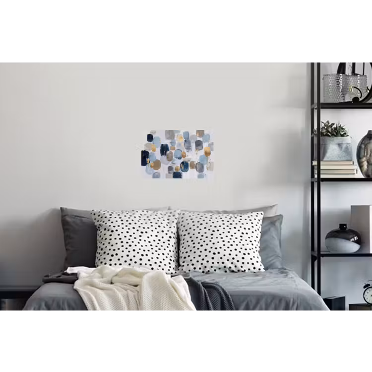 Abstract - Goud - Vormen Muursticker klein -slaapkamer