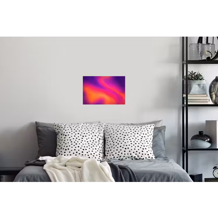 Abstract - Patroon - Kleurverloop Muursticker klein -slaapkamer