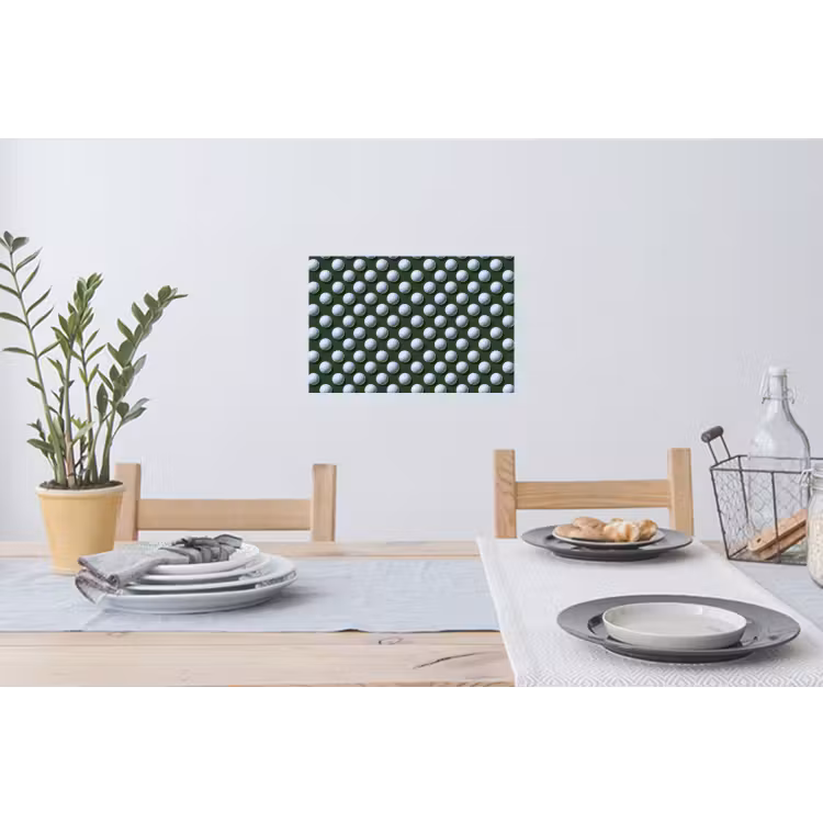 Ballen - Golf - Groen Muursticker klein 286 -eettafel