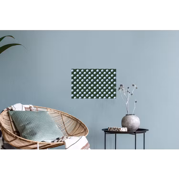 Ballen - Golf - Groen Muursticker klein 286 -plant