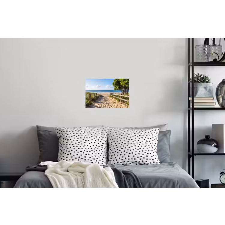 Strand - Zandpad - Oceaan - Natuur Muursticker klein -slaapkamer