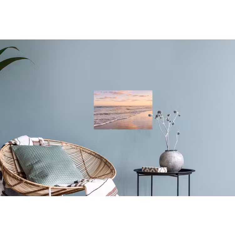 Strand - Branding - Wolken Muursticker klein -plant