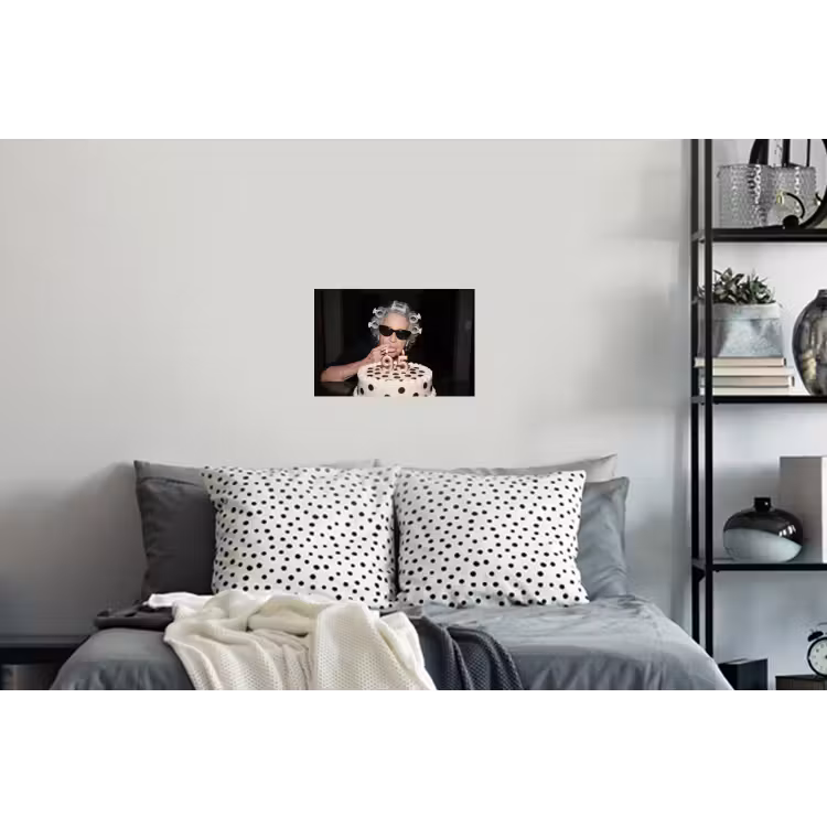Verjaardag - Krulspeld - Oma Muursticker klein -slaapkamer