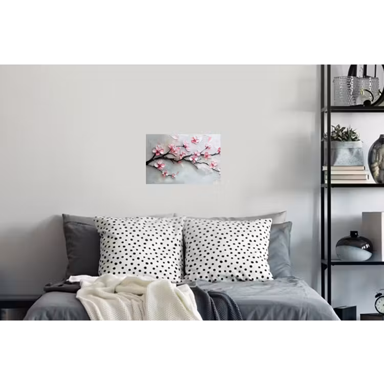 Bloesem - Kunstzinnig - Roze - Sakura Muursticker klein -slaapkamer
