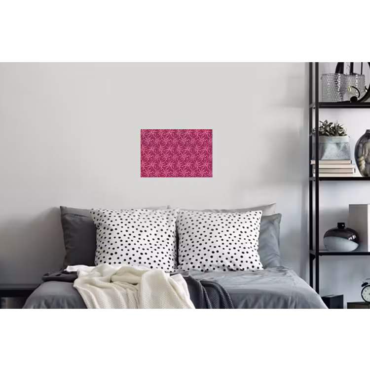 Bohemian - Zon - Magenta Muursticker klein 286 -slaapkamer