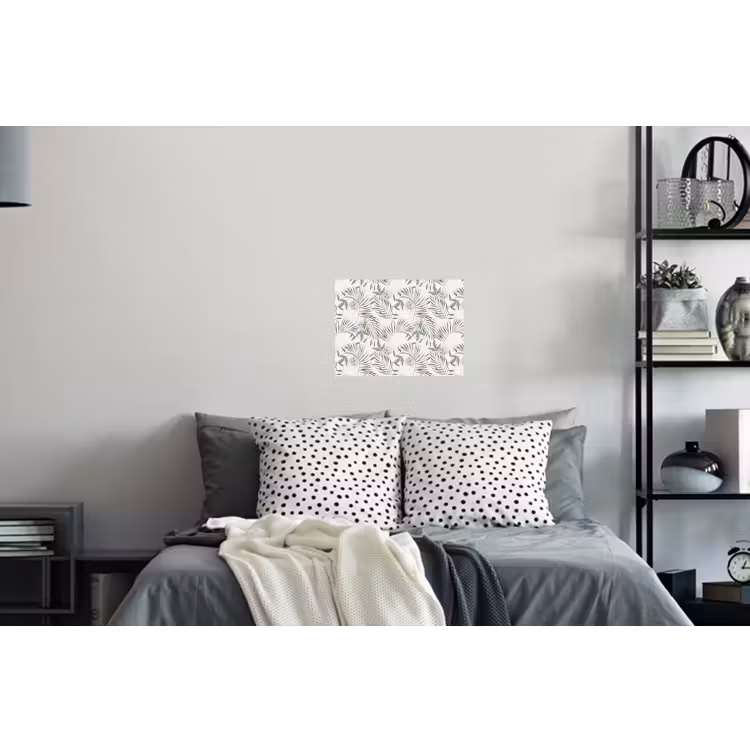 Boho - Jungle - Bloemen - Bladeren Muursticker klein -slaapkamer