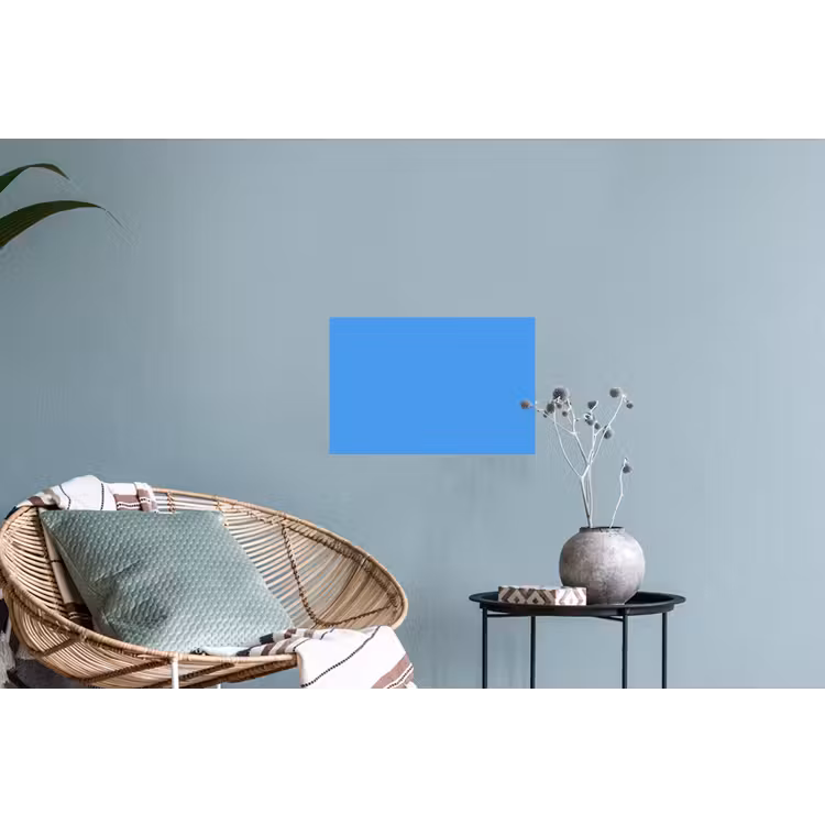 Bright - Azure - Blauw Muursticker klein 286 -plant