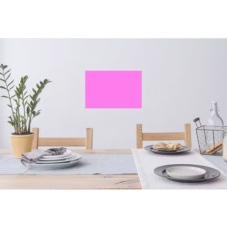 Bright - Orchid - Roze Muursticker klein 286 -eettafel