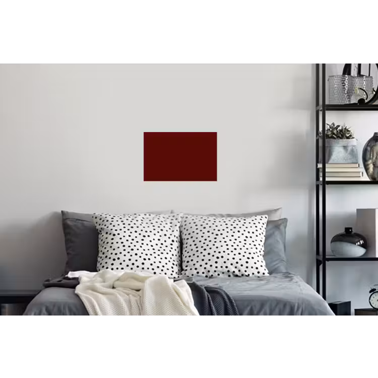 Burnt - Mahogany - Rood Muursticker klein 286 -slaapkamer