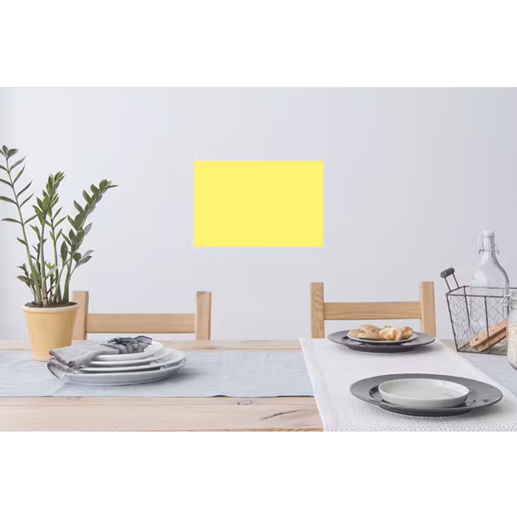 Buttery - Beige - Geel Muursticker klein 286 -eettafel