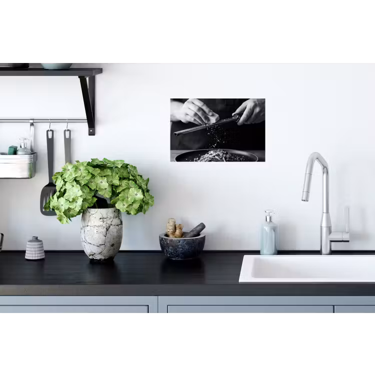 Kaas - Pasta - Rasp Muursticker klein -keuken