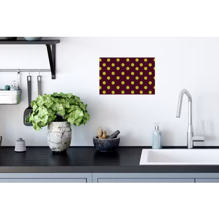 Klassiek - Stippen - Groen Muursticker klein 286 -keuken