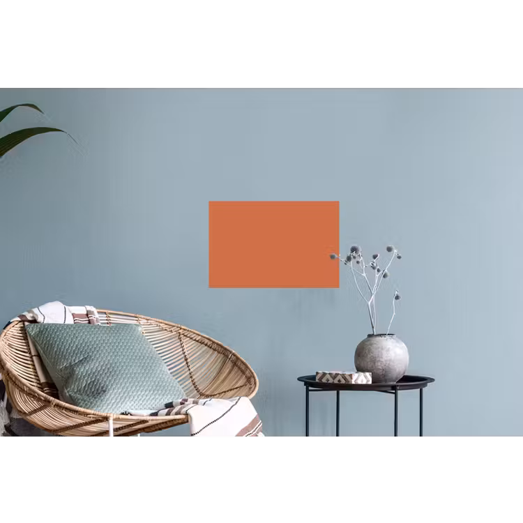 Classic - Terracotta - Oranje Muursticker klein 286 -plant