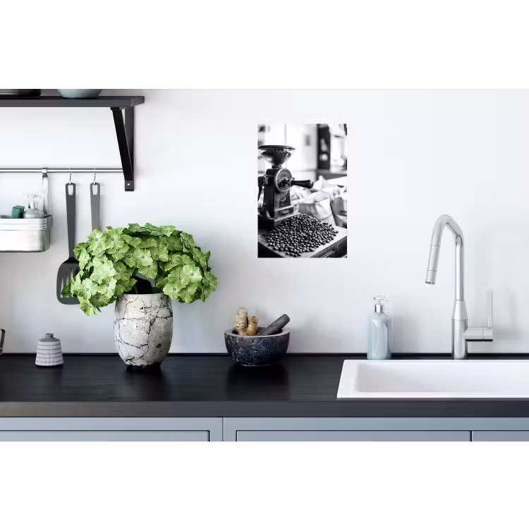 Koffiemolen - Gemalen - Vintage Muursticker klein -keuken